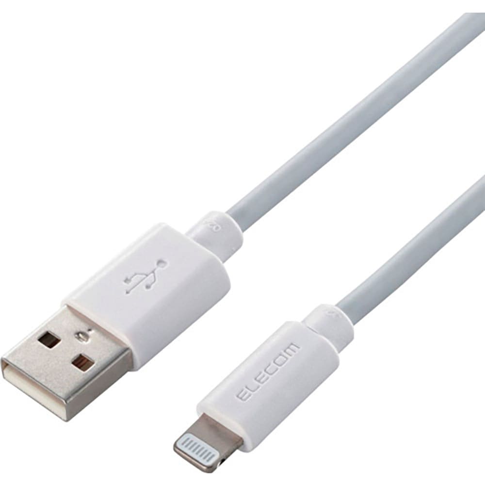 ELECOM Lightningケーブル スタンダード 1.5m ホワイト MPA-UAL15WH_