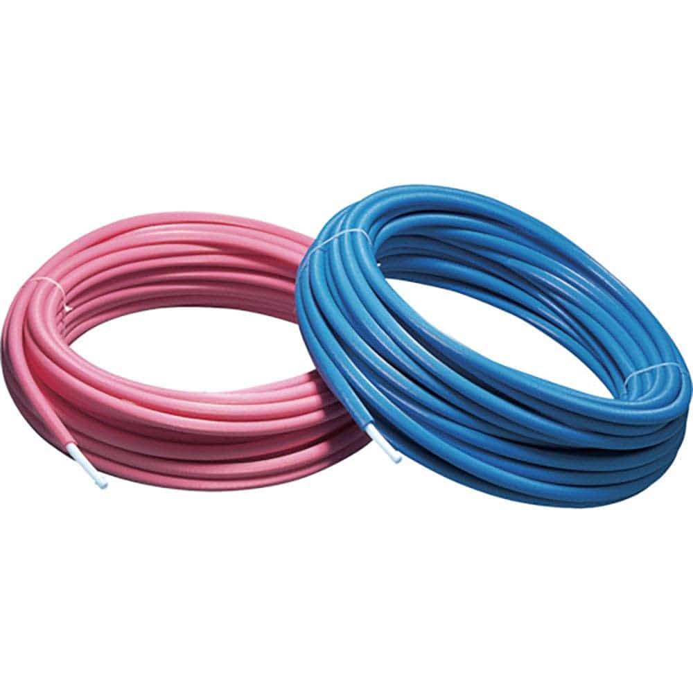 前澤給装工業　保温材付架橋ポリエチレン管　保温材５ｍｍ　ピンク　１０Ａ×５０ｍ　ＭＸＰＥＣＰ－１０＿