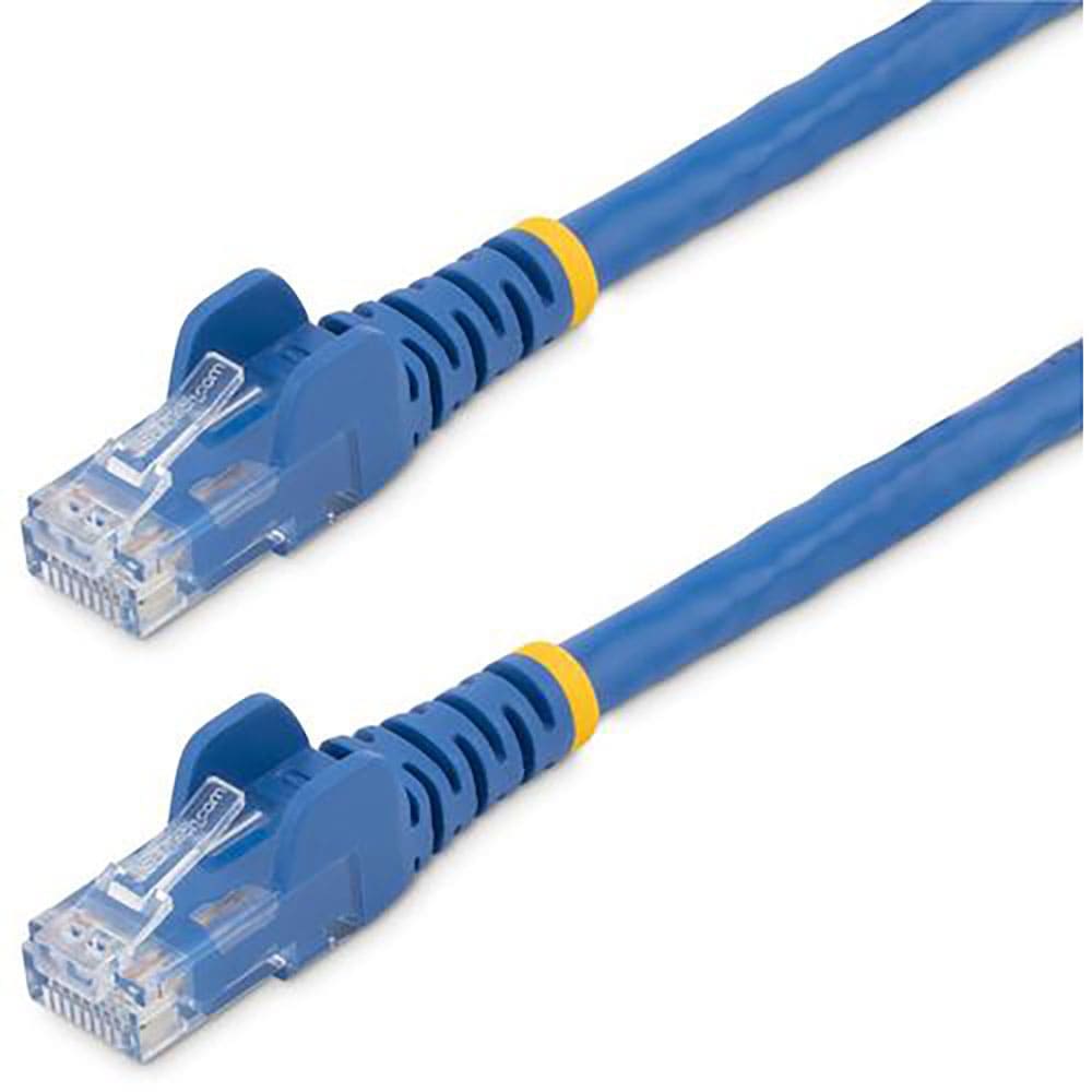 StarTech カテゴリ6 LANケーブル/10m/ブルー/RJ45コネクター/ツメ折れ防止機構_