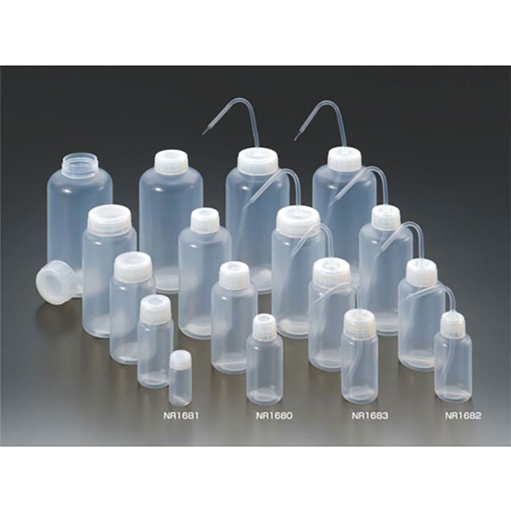 フロンケミカル フッ素樹脂(PFA)細口洗浄瓶 250ml NR1682-002_