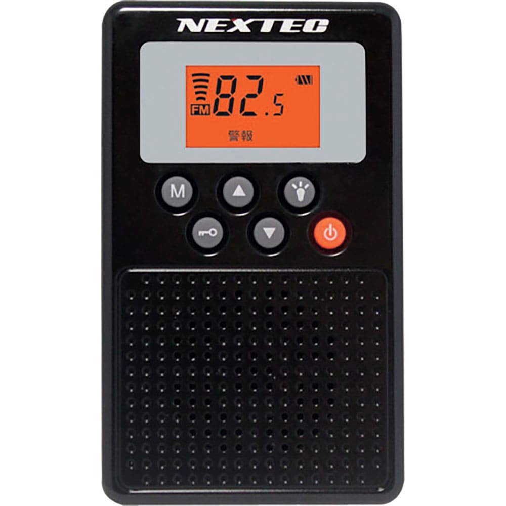 Ｆ．Ｒ．Ｃ．　防災ラジオ（ブラック）　ＮＸ－Ｗ１０９ＲＤ　ＢＫ（Ｗ）＿
