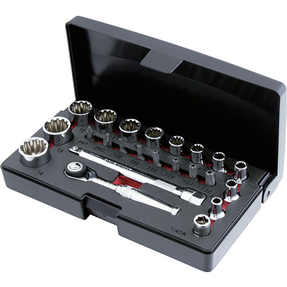 Ｐｒｏ－Ａｕｔｏ　１／４ＤＲ．２３ＰＣソケットセット　ＰＡ２２３ＳＳ＿