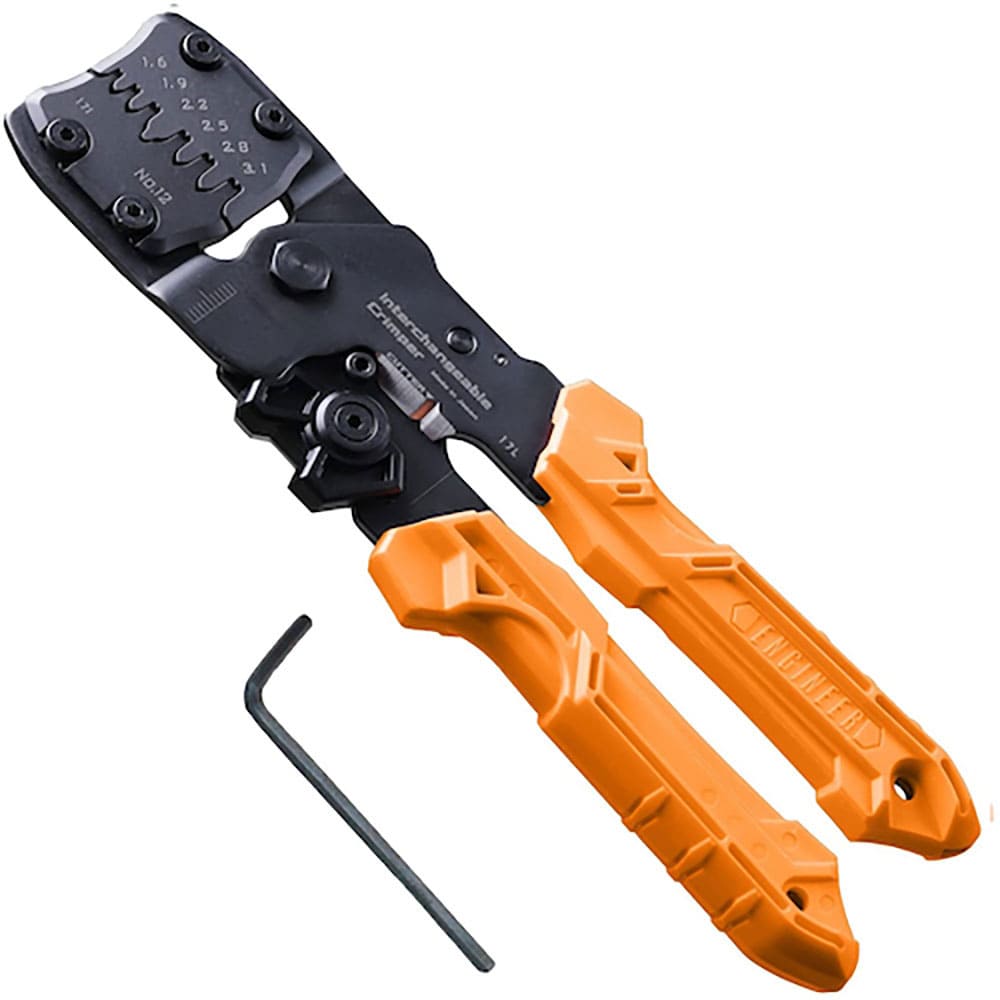 ENGINEER 精密圧着ペンチ(ダイス交換式) PAD-12_