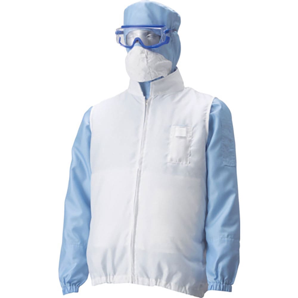 ＧＯＬＤＷＩＮ　空調服［［Ｒ上］］アウターベスト　白　Ｌ　ＰＫ２９１３－Ｗ－Ｌ＿