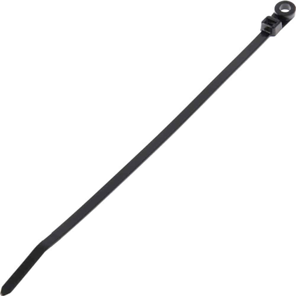 PANDUIT ネジ止めタイプナイロン結束バンド 耐熱性黒 (1000本入) PLC2S-S10-_