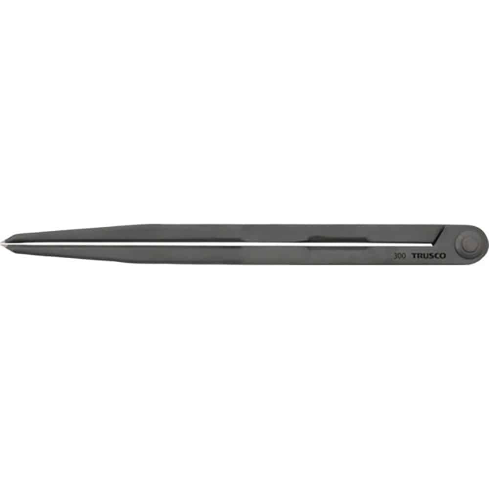 ＴＲＵＳＣＯ　【１２月末入荷予定】超硬チップ付コンパス　長さ３００　円直径４６０　ＰＴＣ－３００－＿