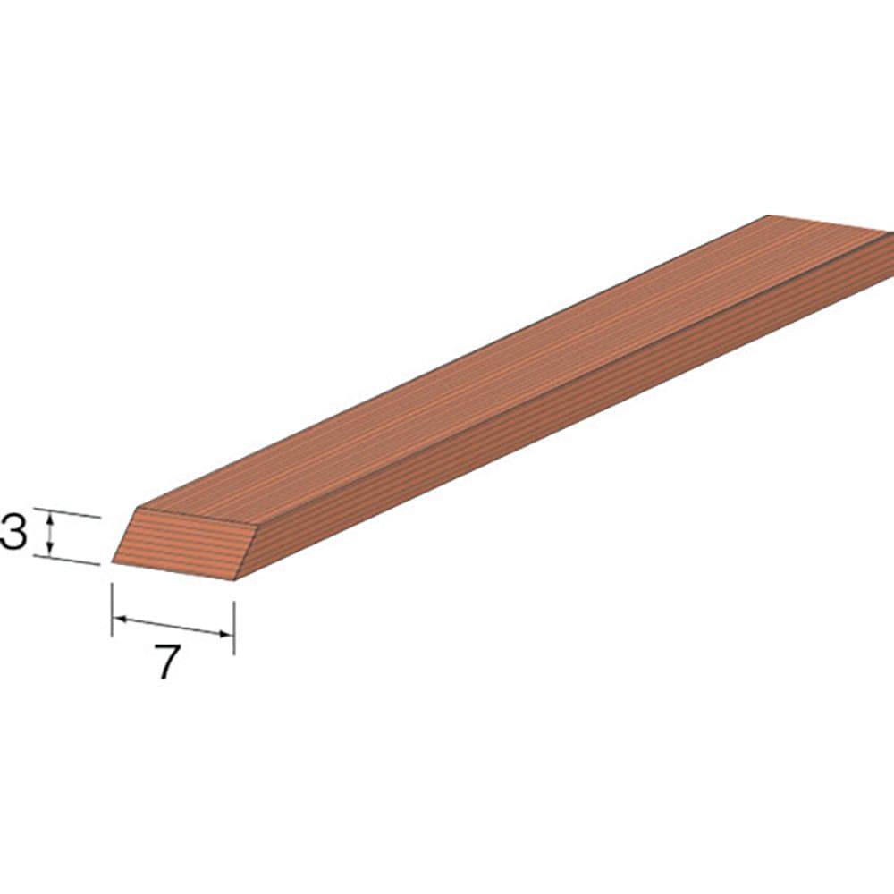 Ｍｉｎｉｍｏ　ポリッシングウッドスティック　ハード　平　３×７ｍｍ　（５個入）　ＲＤ３７１２＿