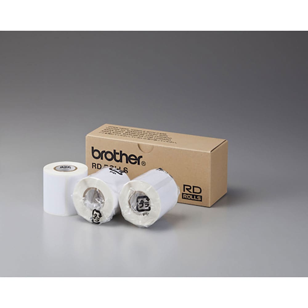 brother RDロール(RJシリーズ用) プレカット紙ラベル 50mm(幅) x 85mm(長_
