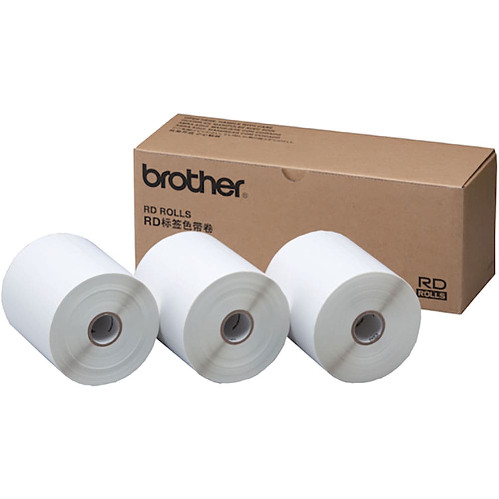 brother RDロール(TDシリーズ用) プレカット紙テープ 幅102mm×長さ50mm RD_