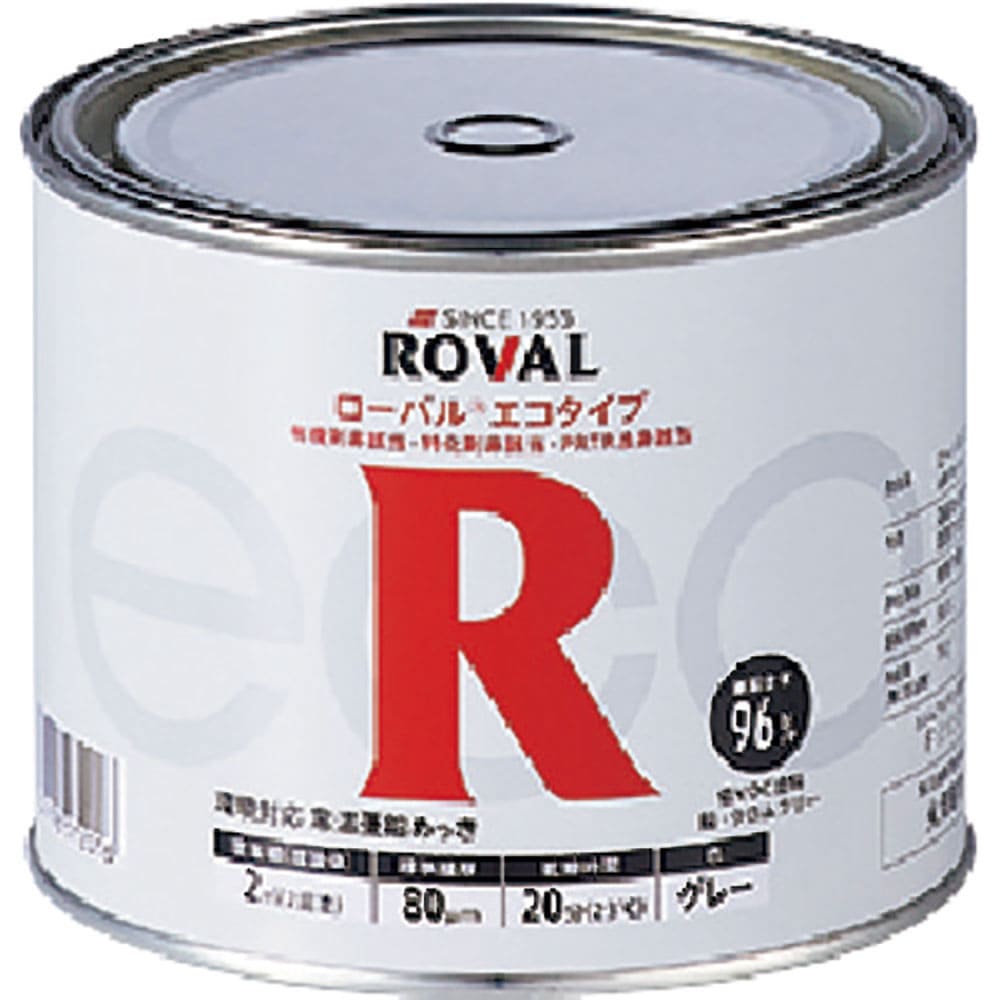 ROVAL 亜鉛メッキ塗料 ローバルエコタイプ(常温亜鉛めっき) 1kg缶 RE-1KG_