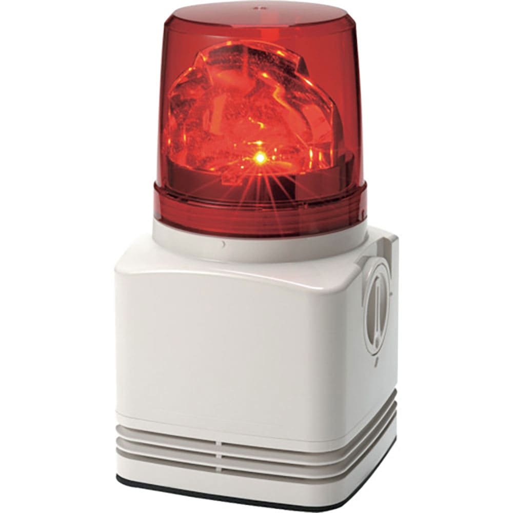 ＰＡＴＬＩＴＥ　電子音内蔵ＬＥＤ回転灯　色：赤　ＲＦＴ－１００Ａ－Ｒ＿