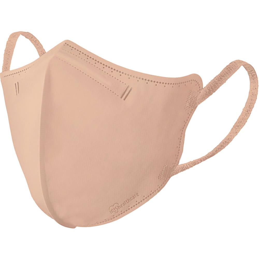 IRIS 296470 DAILY FIT MASK 立体 ふつうサイズ 30枚入 ピンクベージ_