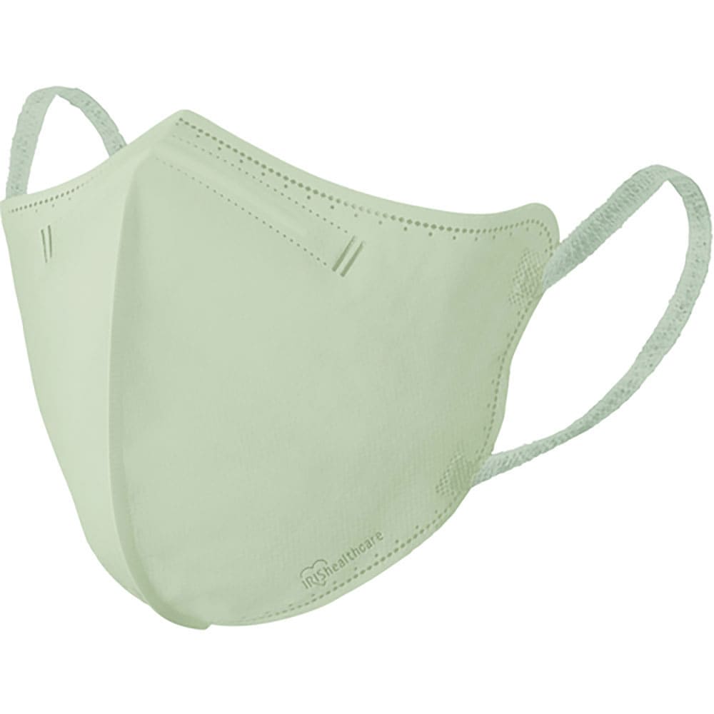 IRIS 296472 DAILY FIT MASK 立体 ふつうサイズ 30枚入 ピスタチオ _