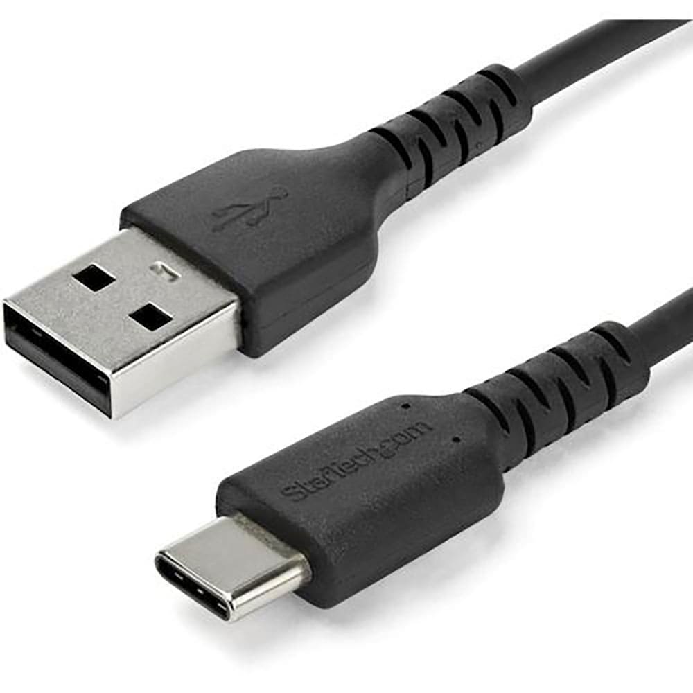 StarTech USBケーブル/A-C/2m/USB 2.0/480Mbps/高耐久/オス・オス_