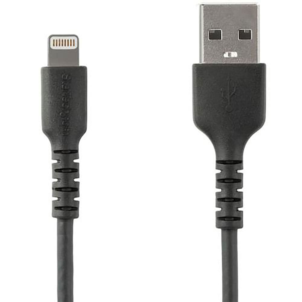 StarTech Lightningケーブル/USB-A/1m/高耐久アラミド/MFi認証/ブラッ_