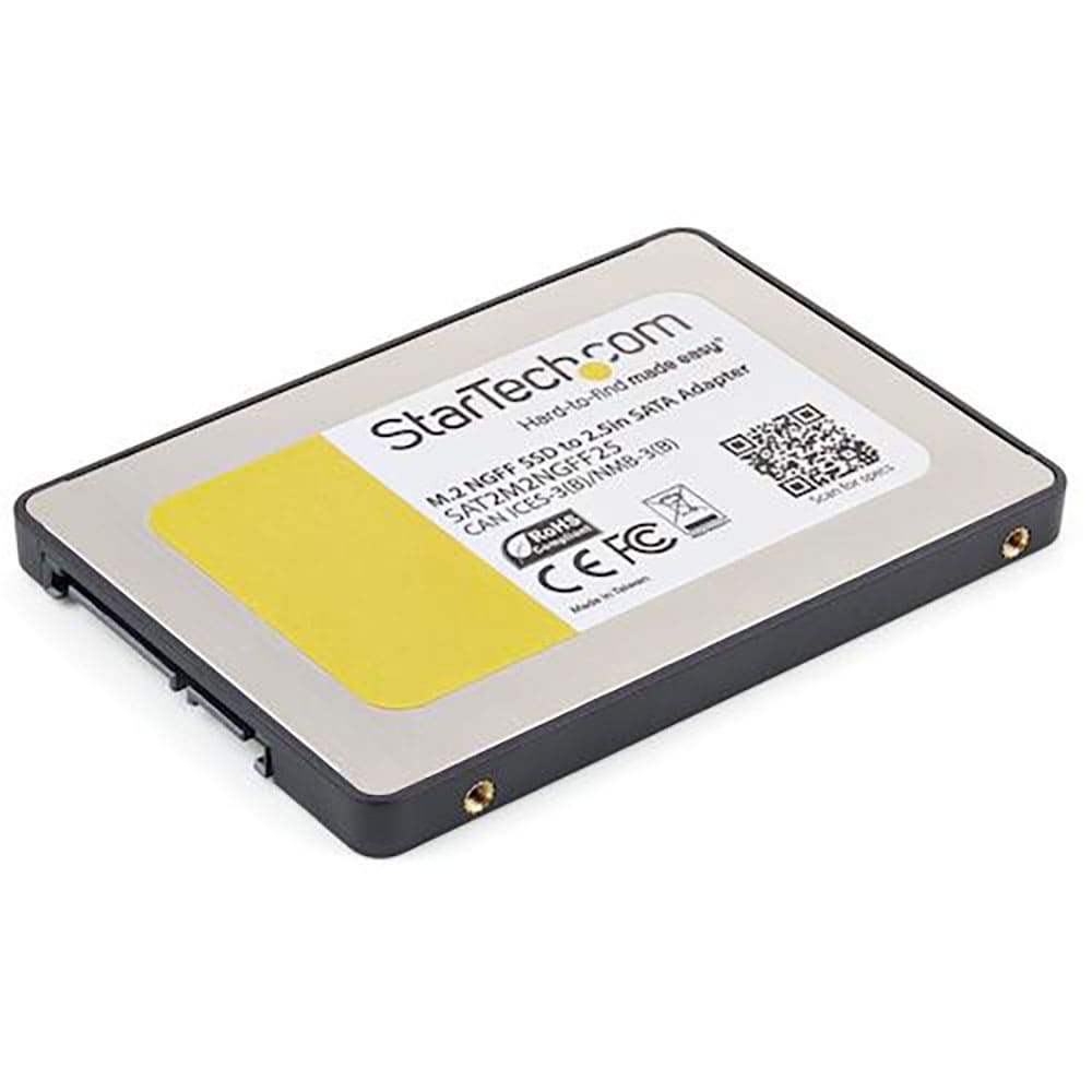 StarTech HDDコンバーター/M.2 SSD - 2.5インチ SATA/アダプタケース/_