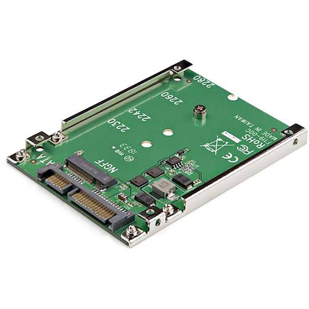 StarTech HDDコンバーター/M.2 SATA SSD - 2.5インチ SATA/アダプ_