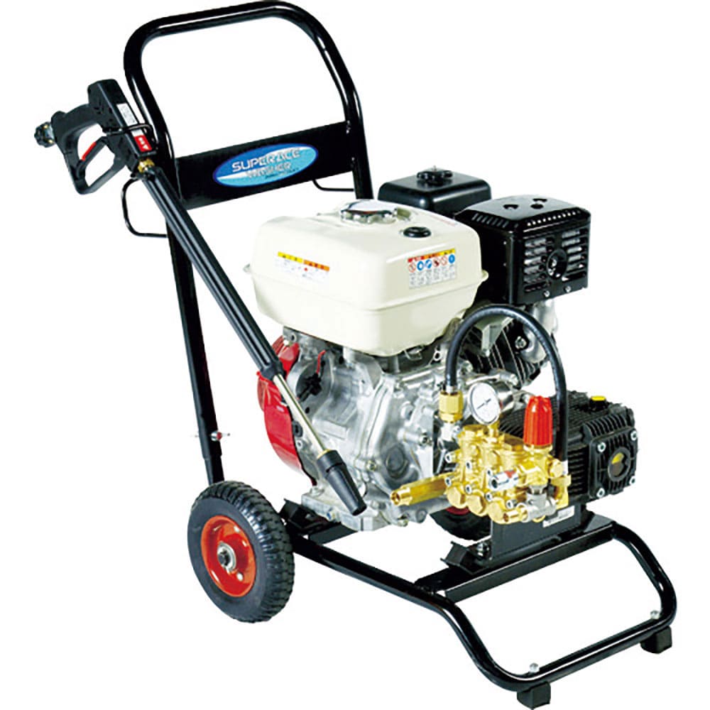 スーパー工業　エンジン式高圧洗浄機　ＳＥＣ－１５２０－２Ｎ　コンパクト＆カートタイプ　ＳＥＣ－１５＿