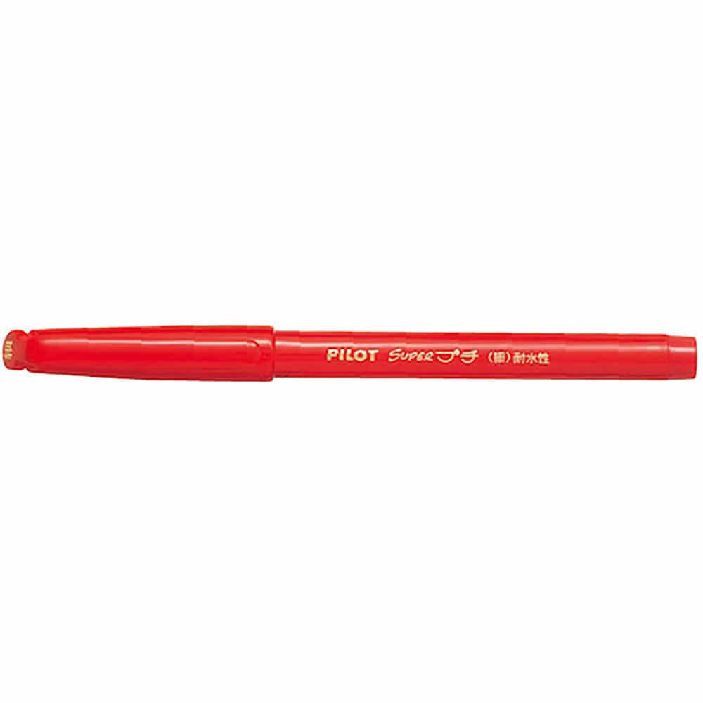 ＰＩＬＯＴ　スーパープチ細字　レッド　ＳＥＧ－１０Ｆ－Ｒ＿