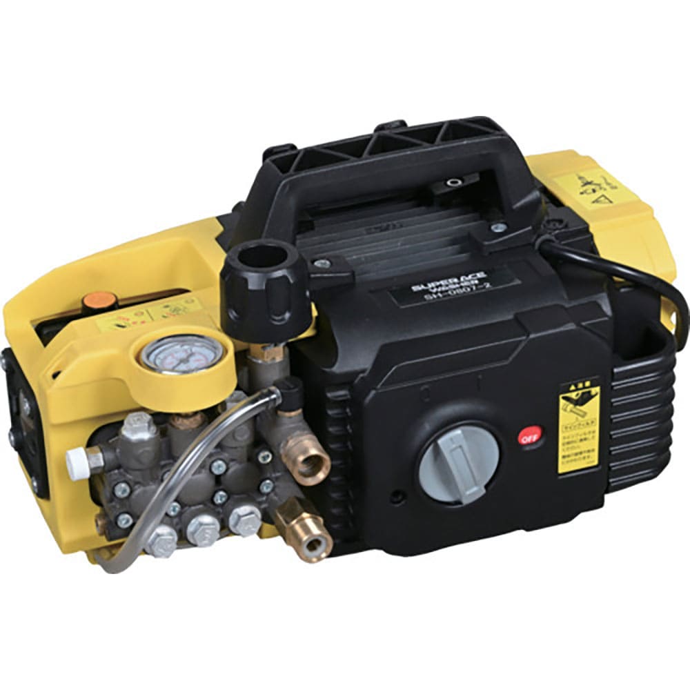 スーパー工業 100V高圧洗浄機 SH-0807-2 ポータブルタイプ SH-0807-2_