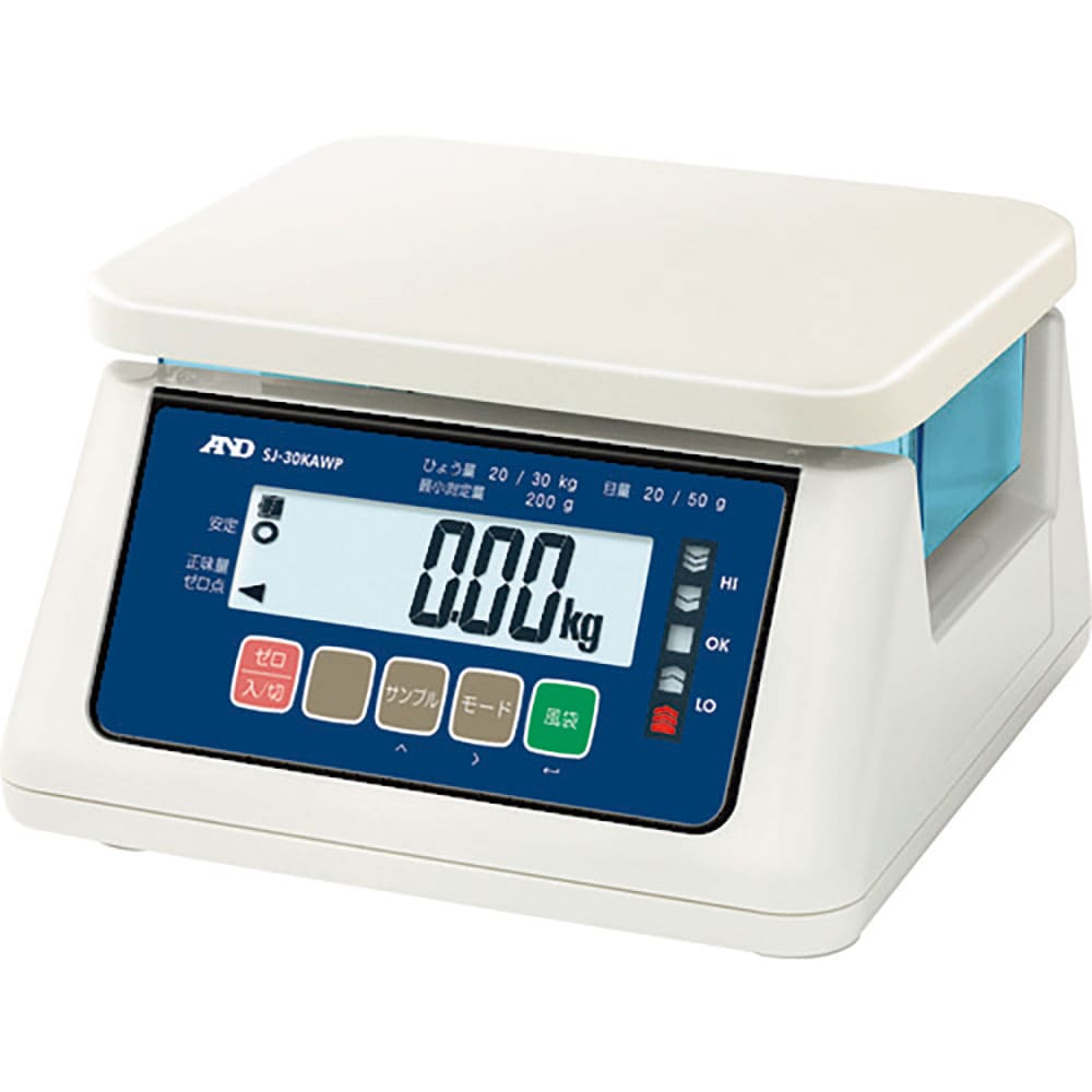 Ａ＆Ｄ　Ａ＆Ｄ　取引証明用　防塵・防水はかり　ＳＪ－３０ＫＡＷＰ　ＳＪ－３０ＫＡＷＰ＿