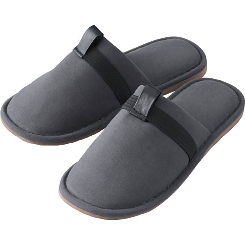KING JIM 日常で使える防災スリッパLサイズ グレー SLP30-L_