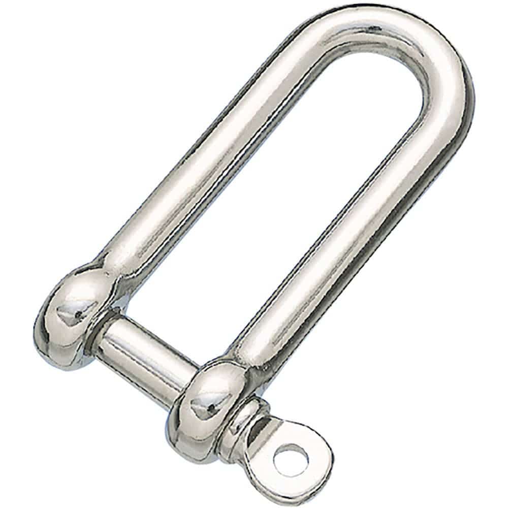 水本 ステンレス ロングネジシャックル 長さ48mm内幅12mm SPL-6_