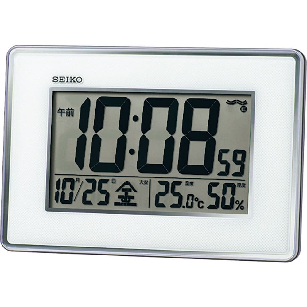 ＳＥＩＫＯ　高精度温度湿度表示付き電波時計　ＳＱ４４３Ｓ＿
