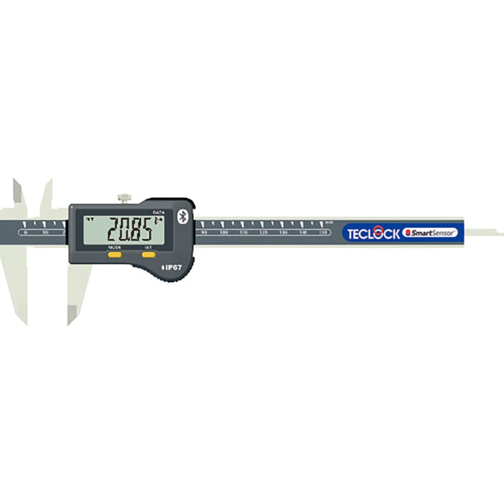 ＴＥＣＬＯＣＫ　Ｂｌｕｅｔｏｏｔｈデジタルノギス　１５０　ＳＳＣ－６５０＿