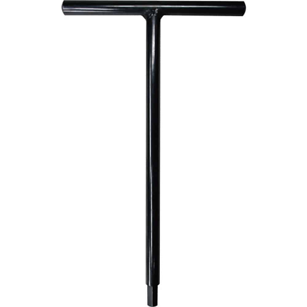 EIGHT T型 六角棒スパナ 鉄ハンドル 12mm 単品 ST-12_
