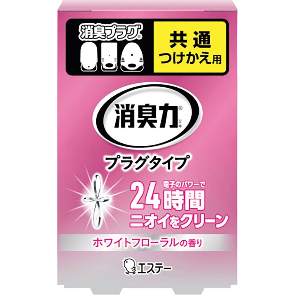 エステー　消臭力プラグタイプ　つけかえ　ホワイトフローラルの香り　ＳＴ１２３１４＿