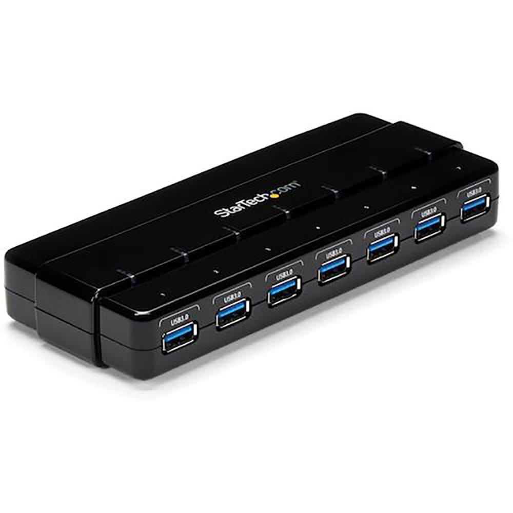 ＳｔａｒＴｅｃｈ　ＵＳＢハブ／ＵＳＢ　３．０／ＵＳＢ－Ａ　－　７ｘ　ＵＳＢ－Ａ／ＡＣアダプター／デ＿