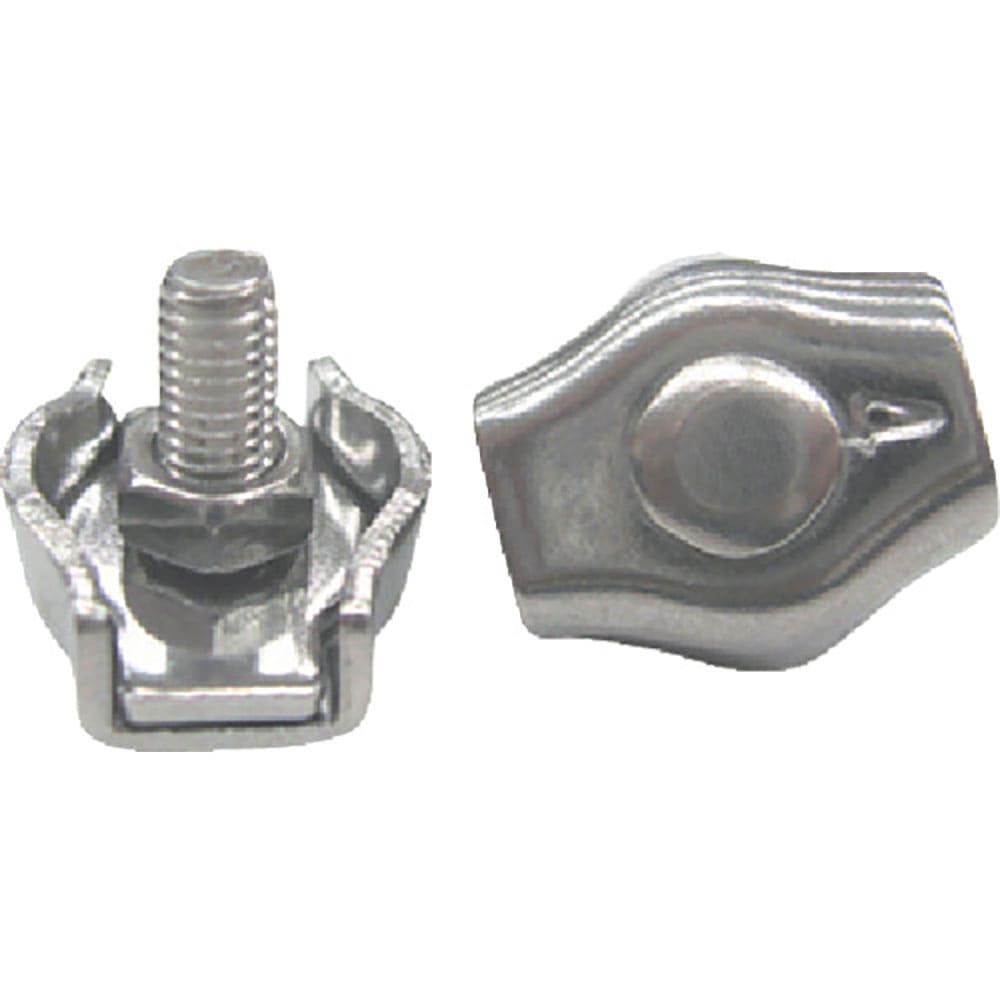 水本 ステンレス シングルワイヤークリップ 適合ロープ径2mm SWC-3_