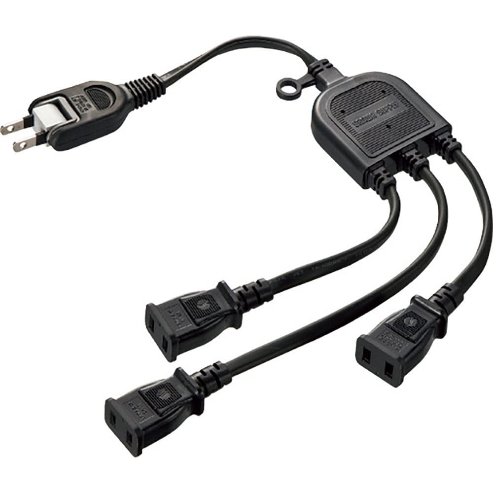 SANWA ACアダプタ専用電源延長コード TAP-EX3BKN_
