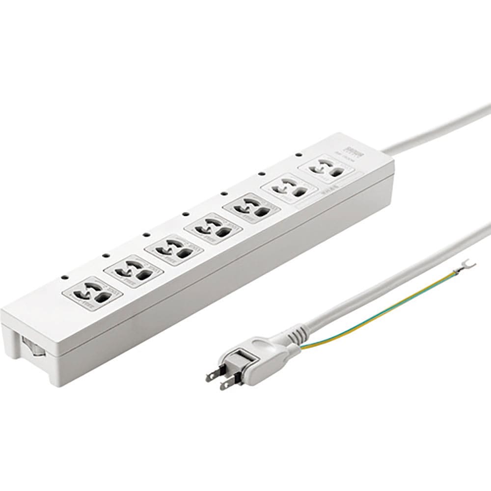 SANWA 電源タップ TAP-F37-2CLK_
