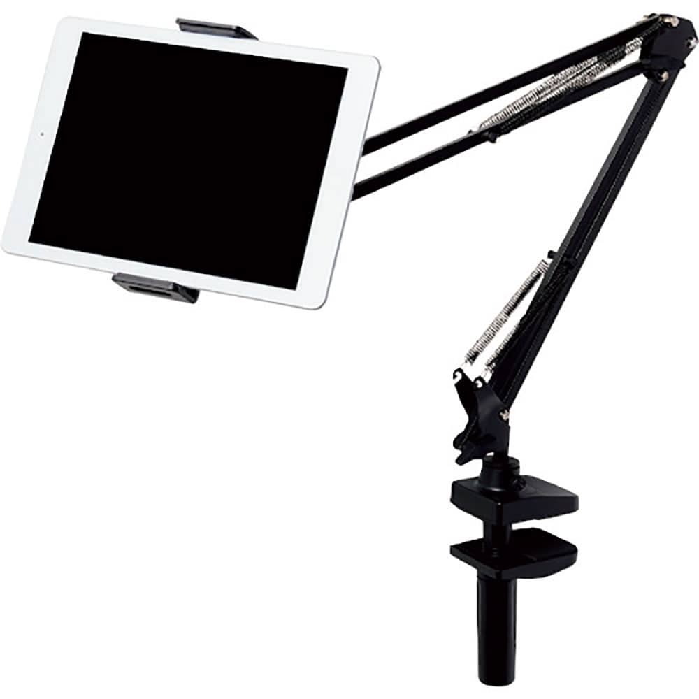 ＥＬＥＣＯＭ　Ｚアーム型タブレットスタンド　ＴＢ－ＤＳＺＡＲＭＢＫＮ＿