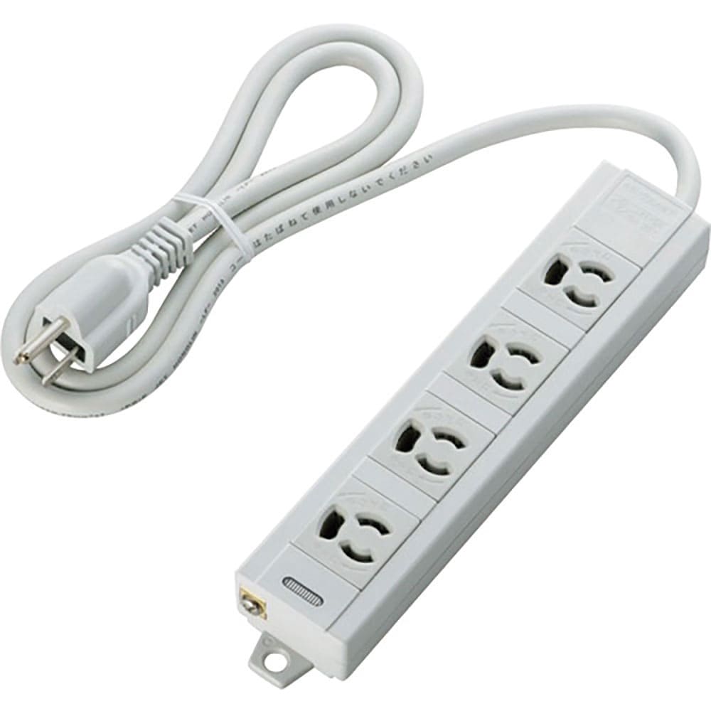 ELECOM 3P 4個口 マグネット 1m 変換アダプタ付 T-ECOH3410NM_