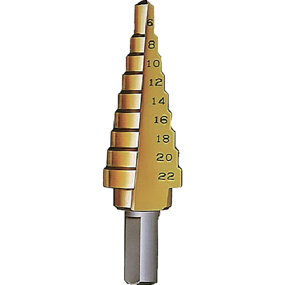 大見 タケノコドリル ゴールドタイプ 9段 10mm TK622G_