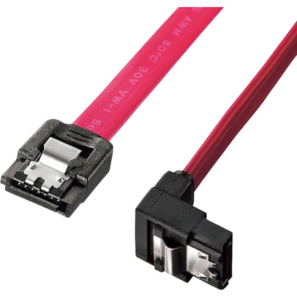 ＳＡＮＷＡ　下Ｌ型シリアルＡＴＡ３ケーブル　ＴＫ－ＳＡＴＡ３－０７ＳＬ＿
