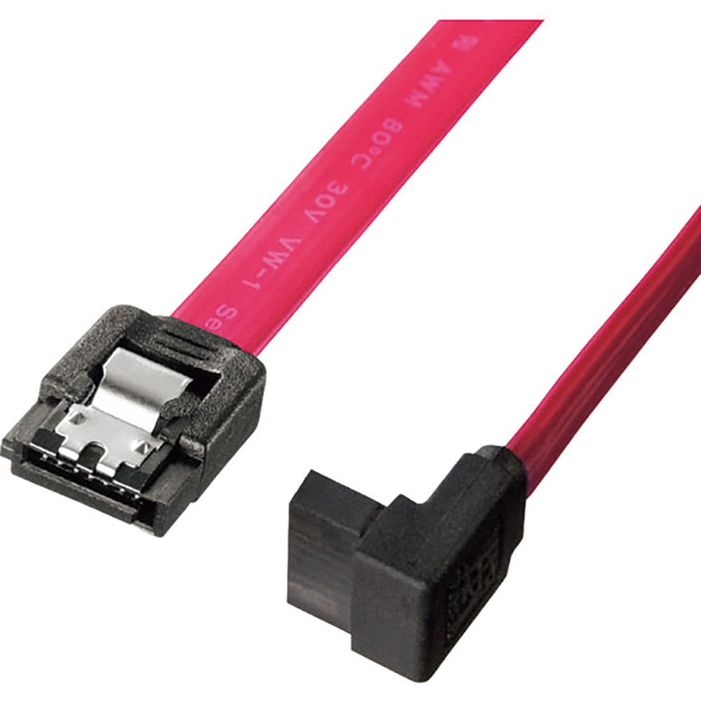 ＳＡＮＷＡ　上Ｌ型シリアルＡＴＡ３ケーブル　ＴＫ－ＳＡＴＡ３－０７ＵＬ＿