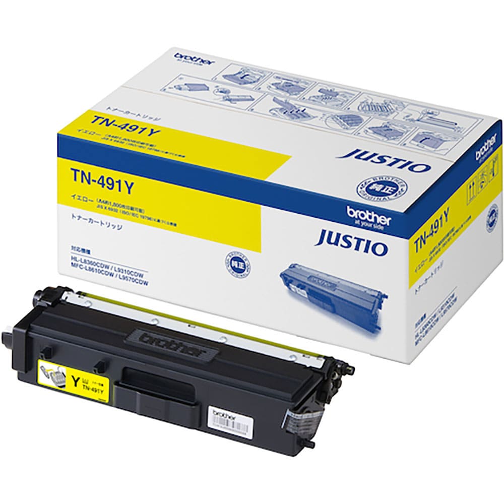ｂｒｏｔｈｅｒ　トナーカートリッジ　ＴＮ－４９１　イエロー　ＴＮ－４９１Ｙ＿