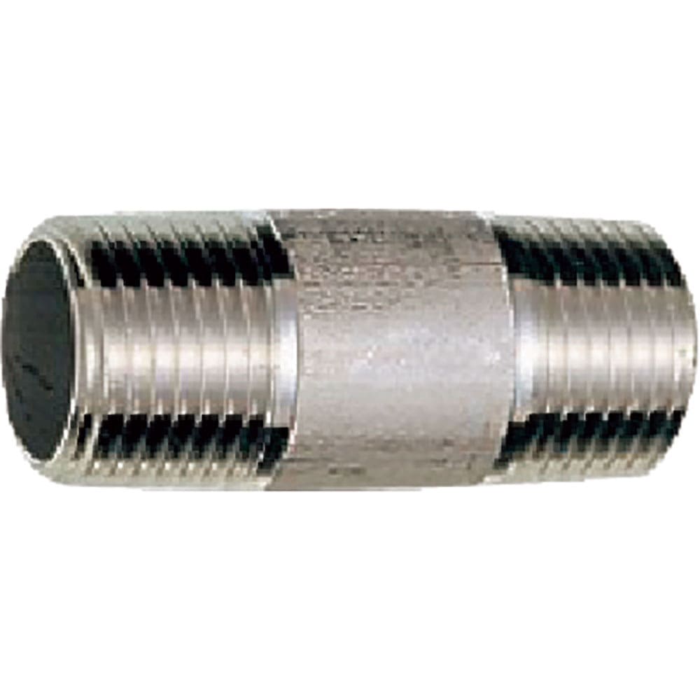 SANEI ステンレス長ニップル 呼び13 全長75mm TS205L-10X50_