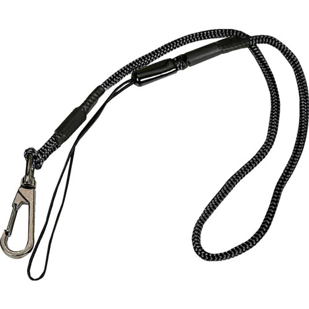 TRUSCO セーフティコード フックxアラミドコード 3kg ブラック TSCA-3BK_
