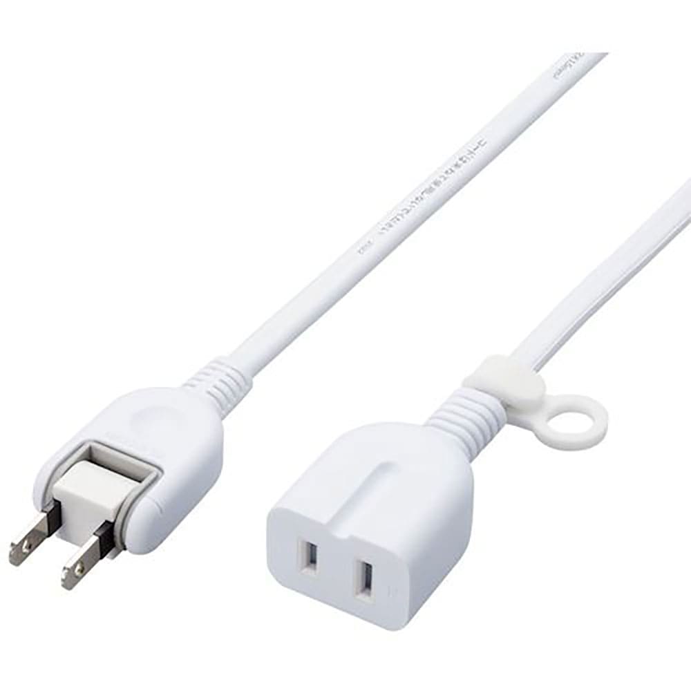 ELECOM 延長タップ スタンダード ホコリ防止シャッター付 3.0m ホワイト T-X01-2_