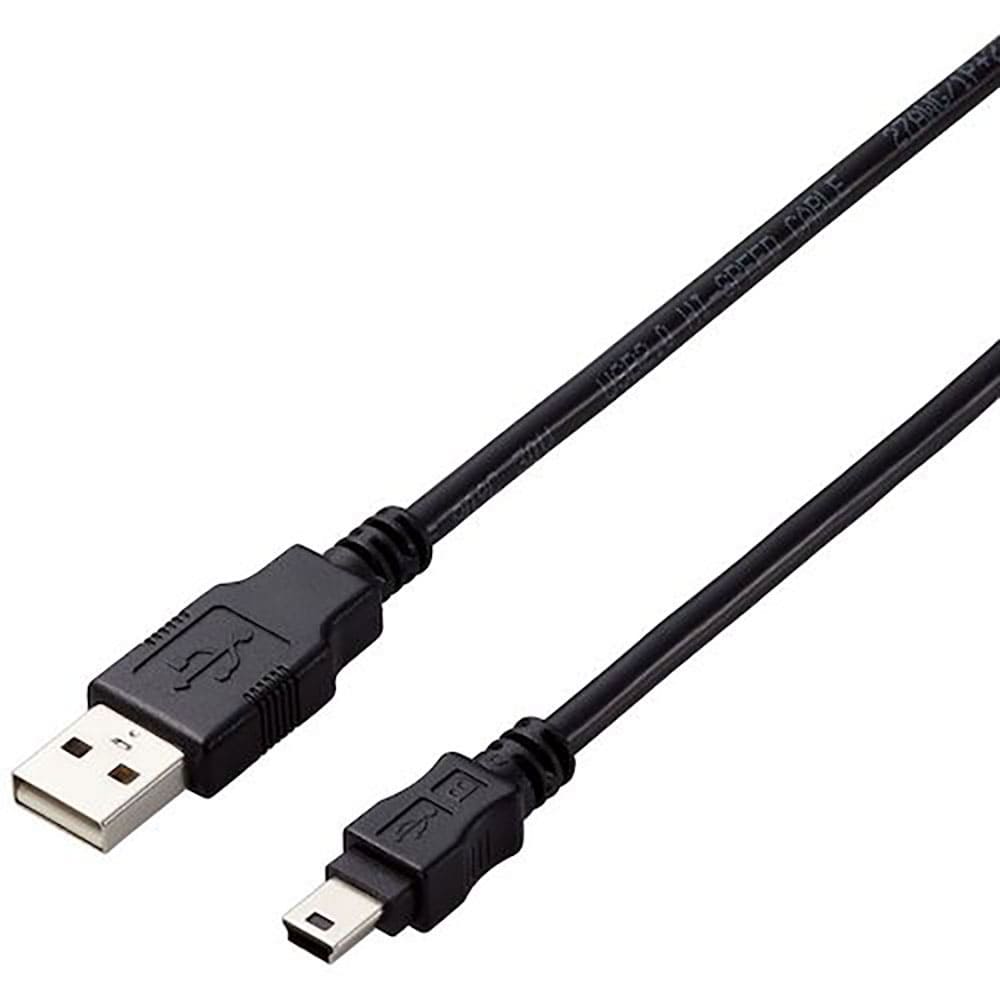 ELECOM USB2.0ケーブル A-miniBタイプ 仕様固定 3m ブラック U2C-AM3_