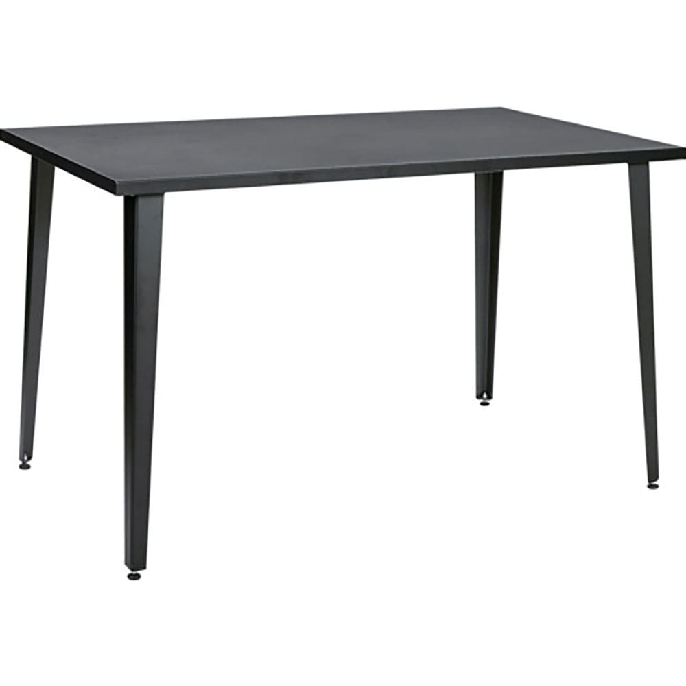 ＴＲＵＳＣＯ　超軽量アルミデスク　ブラック　１２００ｘ７００ｘ７２０　ＵＬＡＤ１２７０ＢＫ＿