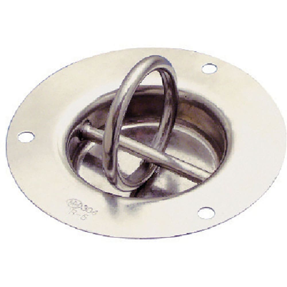 水本 ステンレス 埋め込みリングフック 径90mm UR-5_