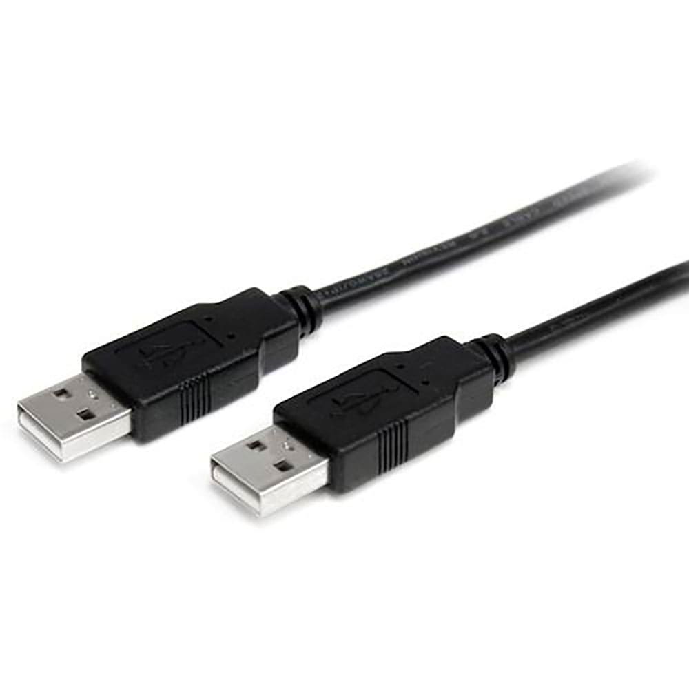 ＳｔａｒＴｅｃｈ　ＵＳＢ　２．０ケーブル／２ｍ／Ｔｙｐｅ‐Ａ　－　Ｔｙｐｅ‐Ａ／４８０Ｍｂｐｓ／オ＿