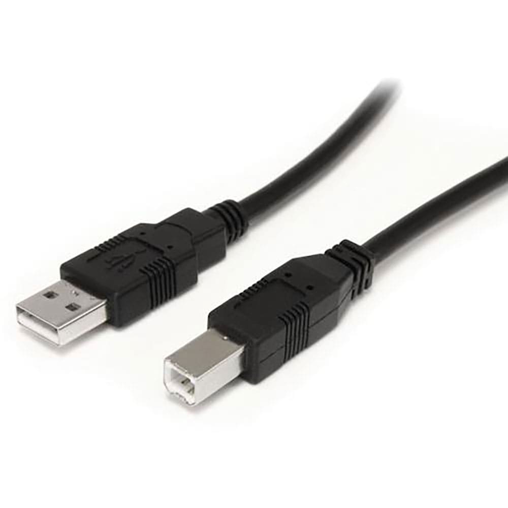 ＳｔａｒＴｅｃｈ　ＵＳＢケーブル／Ａ－Ｂ／９．１ｍ／ＵＳＢ　２．０／４８０Ｍｂｐｓ／オス・オス／ブ＿