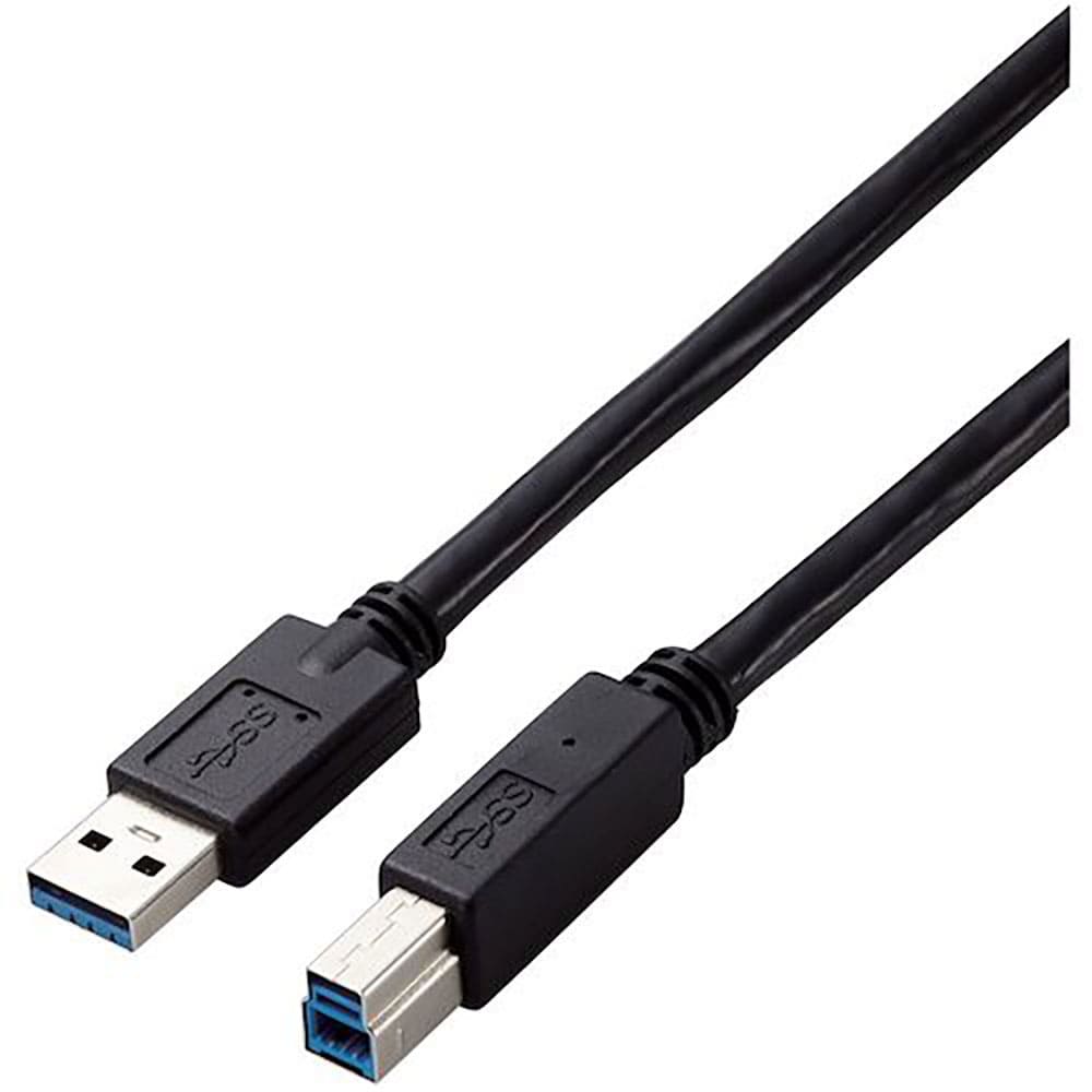 ELECOM USB3.0ケーブル A-Bタイプ 仕様固定 3m ブラック USB3-AB30BK_